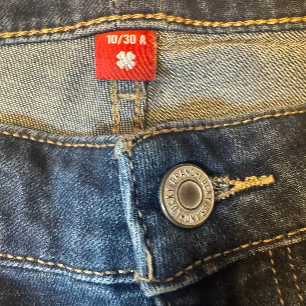 Lucky Brand Dark Blue Flare Jeans size 10‎